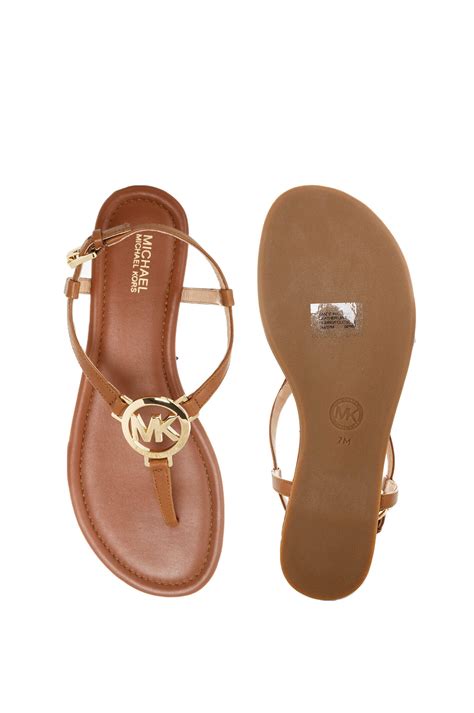 tania flat michael kors cognac|Amazon.com .